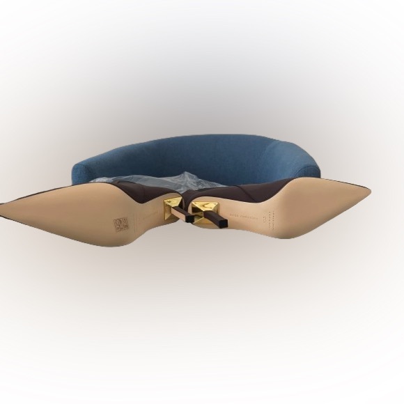 🧨Last chance🧨Good American Kickstand Neoprene Chocolate Brown Booties 10.5 10 - Picture 4 of 4